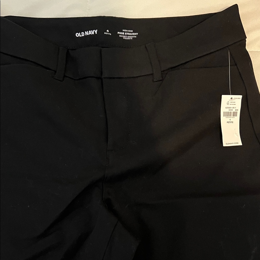 Old Navy womens Classic Black Chinos
